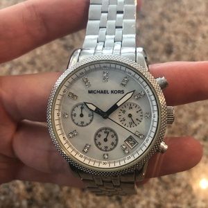 Michael Kors Ritz Stainless Steel Watch